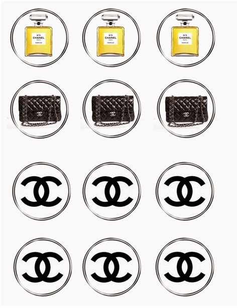 free printable chanel labels